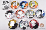 Haikyu!! Jump Shiny Can Badge [All 10 type set (Full Complete)]