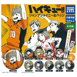 Haikyu!! Jump Shiny Can Badge [All 10 type set (Full Complete)]