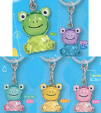 Kero Kero Friends Frog Clear Charm [All 5 type set(Full Complete)]
