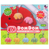 Dom Dom Hamburger Fuwafuwa Mejirushi Charm [All 5 type set(Full Complete)]