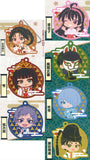 The Elusive Samurai Capsule Rubber Keychain Art [All 7 type set(Full Complete)]