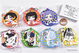 The Elusive Samurai Capsule Rubber Keychain Art [All 7 type set(Full Complete)]