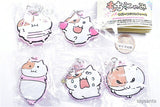 Mochinyami Pukutto Rubber Mejirushi Charm [All 5 type set(Full Complete)]