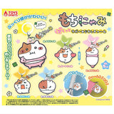 Mochinyami Pukutto Rubber Mejirushi Charm [All 5 type set(Full Complete)]