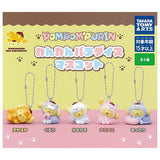 Pompompurin Wanwan Paradise Mascot [All 5 type set(Full Complete)]