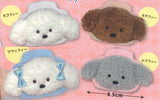 Toy poodle Mocofy Fuwafuwa Face Hair Clip [All 4 type set (Full Complete)]
