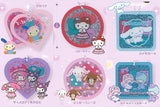 Sanrio Characters Makeup Palette Style Kirakira Acrylic Charm [All 6 type set(Full Complete)]