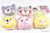Fabric Party Face Mascot Plush [All 5 type set(Full Complete)]