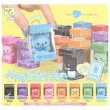 Happy Color Bear Box Figure [All 8 type set(Full Complete)]