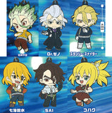 Dr. STONE Rubber Keychain Collection [All 6 type set(Full Complete)]