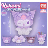 Sanrio Kuromi Plush Pouch Part.2 [All 4 type set(Full Complete)]