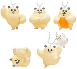 Mukimukino Ham-chan figure mascot Part.2 [All 5 type set(Full Complete)]