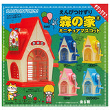 Pencil Sharpener Forest House Miniature Mascot [All 5 type set(Full Complete)]
