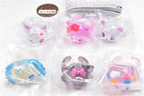 Jewelpet Pukutto Clear Ring [All 6 type set(Full Complete)]