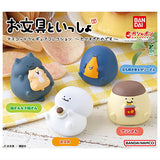 Obungutoissho Mascot Figure Collection Tabesugitanodesu [All 4 type set(Full Complete)]