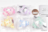 Sanrio Characters Mokomoko Panda Flocky Mascot [All 5 type set(Full Complete)]