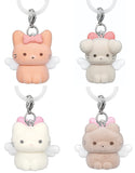Oingboing Fluffy Angel Mejirushi Gacha Mascot [All 4 type set(Full Complete)]