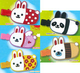 Usacolle Friends Rubber Bangs Clip [All 5 type set(Full Complete)]