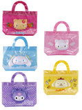 Sanrio Characters Pukkuri Clear Bag [All 5 type set(Full Complete)]