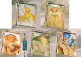 Hikari no bijutsukan Mucha illusion acrylic collection [All 5 type set (Full Complete)]