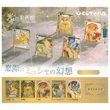 Hikari no bijutsukan Mucha illusion acrylic collection [All 5 type set (Full Complete)]
