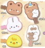 Studio Haneul Rubber Bangs Clip [All 5 type set(Full Complete)]