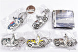 Honda Motorcycle Metal Keychain Super Cub [All 5 type set(Full Complete)]