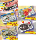 Punyupunyu! film-tsuki! Tray fresh food Mejirushi Charm [All 5 type set(Full Complete)]