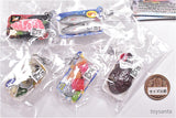 Punyupunyu! film-tsuki! Tray fresh food Mejirushi Charm [All 5 type set(Full Complete)]