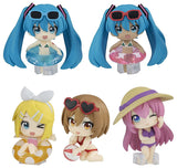 Hatsune Miku Minnade Pool Figure [All 5 type set(Full Complete)]