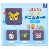 Shimajiro Fuwafuwa Denim Pouch [All 4 type set(Full Complete)]