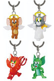 Tom and Jerry Angel & Devil Mejirushi Gacha Mascot [All 4 type set(Full Complete)]