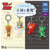 Tom and Jerry Angel & Devil Mejirushi Gacha Mascot [All 4 type set(Full Complete)]