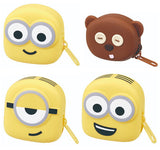 Minions Face-Shaped Silicone Case [All 4 type set(Full Complete)]