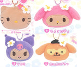 Sanrio Characters Rinrin Bell Plush Hiyake design [All 4 type set(Full Complete)]