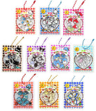 Sanrio Characters Shaka Shaka Flake Sticker-Style Charm [All 10 type set (Full Complete)]