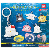 Sanrio Characters Narikiri Mendako Mejirushi Accessory [All 6 type set (Full Complete)]