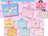 Sanrio Characters Heisei Retro Lesson Bag Mini Keychain [All 5 type set(Full Complete)]