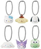 Sanrio Characters Mascot Cap Charm Pastel Color Ver. [All 6 type set(Full Complete)]