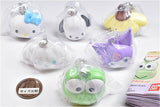 Sanrio Characters Mascot Cap Charm Pastel Color Ver. [All 6 type set(Full Complete)]