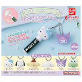 Sanrio Characters Mascot Cap Charm Pastel Color Ver. [All 6 type set(Full Complete)]
