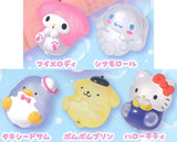 Yawamocchi Sanrio Characters CLEAR [All 5 type set(Full Complete)]