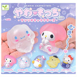 Yawamocchi Sanrio Characters CLEAR [All 5 type set(Full Complete)]