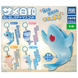 Shark biyori Mejirushi Gacha Mascot [All 4 type set(Full Complete)]