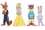 Nick & Judy Costume Figure Collection [All 4 type set(Full Complete)]