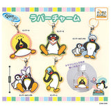 PINGU Rubber Charm [All 5 type set (Full Complete)]