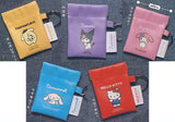 Sanrio Characters Spring-frame Mini Pouch Keychain [All 5 type set (Full Complete)]