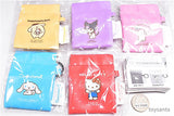 Sanrio Characters Spring-frame Mini Pouch Keychain [All 5 type set (Full Complete)]