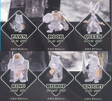 Dennnou Daiku Chess Figure Collection: Material Ver.  [All 6 type set(Full Complete)]