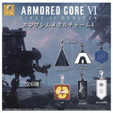 ARMORED CORE VI Emblem Metal Charm Part.5 [All 6 type set(Full Complete)]